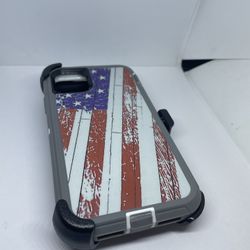 For IPhone 11 USA Flag Camouflage Case With Belt Clip Holster 