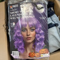 Purple Wig