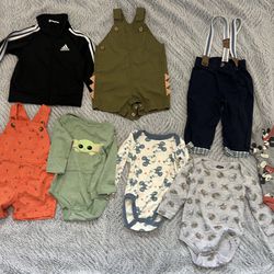 Baby Boys Clothes Size 6 Months Lot