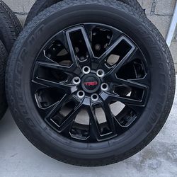 20” Black TRD Sport Wheels & Tires