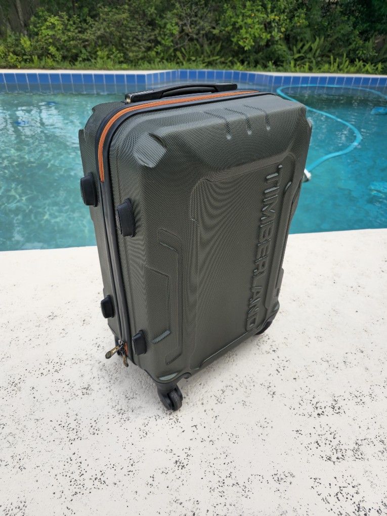 Luggage Check In Suitcase Wheeled Timberland Boscawen Hard Shell 28" Spinner Wheeled Rolling Luggage