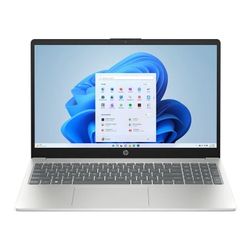 HP 15.6 inch HD Windows Laptop Intel Processor N200 4GB RAM 128GB UFS Natural Silver