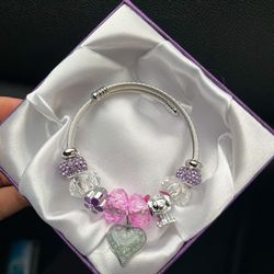 Stitch charm bracelet