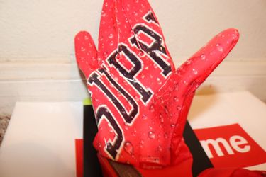 Supreme®/Nike® Vapor Jet 4.0 Gloves Supreme Nike Vapor Jet 4.0 Football Gloves Black | eBay