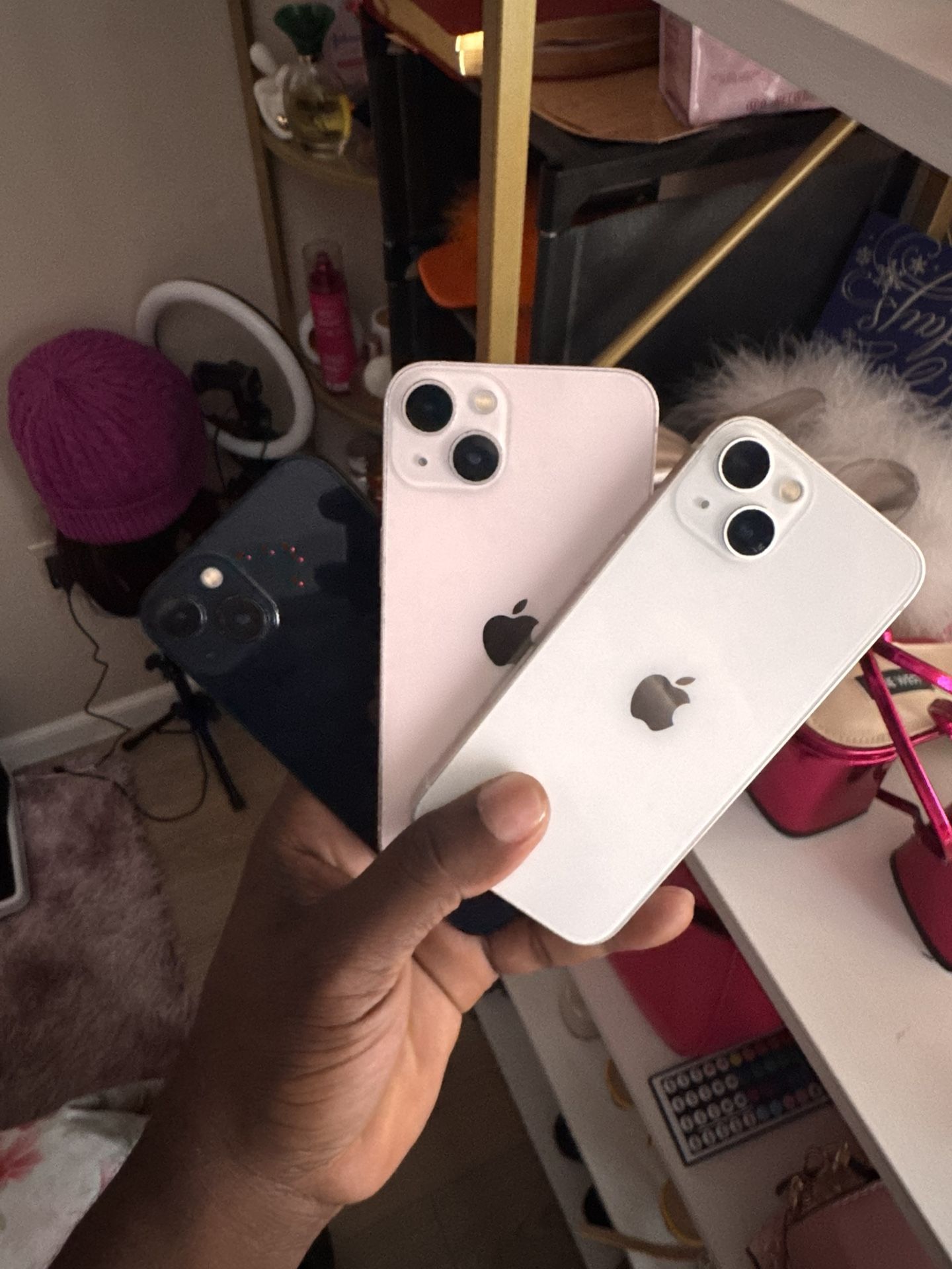 3 iphone 13 128gb fully unlocked battery 🔋 87