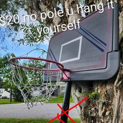 Basketball Hoop And Backboard Only No Pole