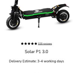Like New Dual Motor Electric Scooter 
