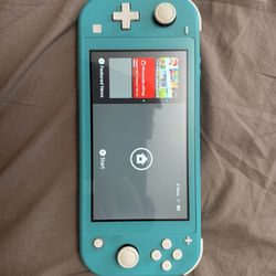 Nintendo switch lite teal