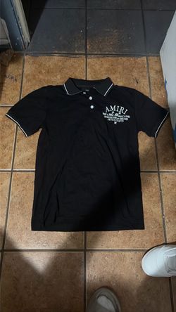 Black Amiri Polo