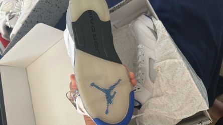 Air Jordan 5 retro white game royal stealth 2.0
