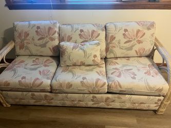 Couch turns into a bed