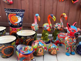 Macetas de Talavera y Decoración,diferentes diseños y diferentes $$precios