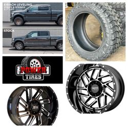 LEVELING KITS - NEW AND USED TIRES - RIMS
