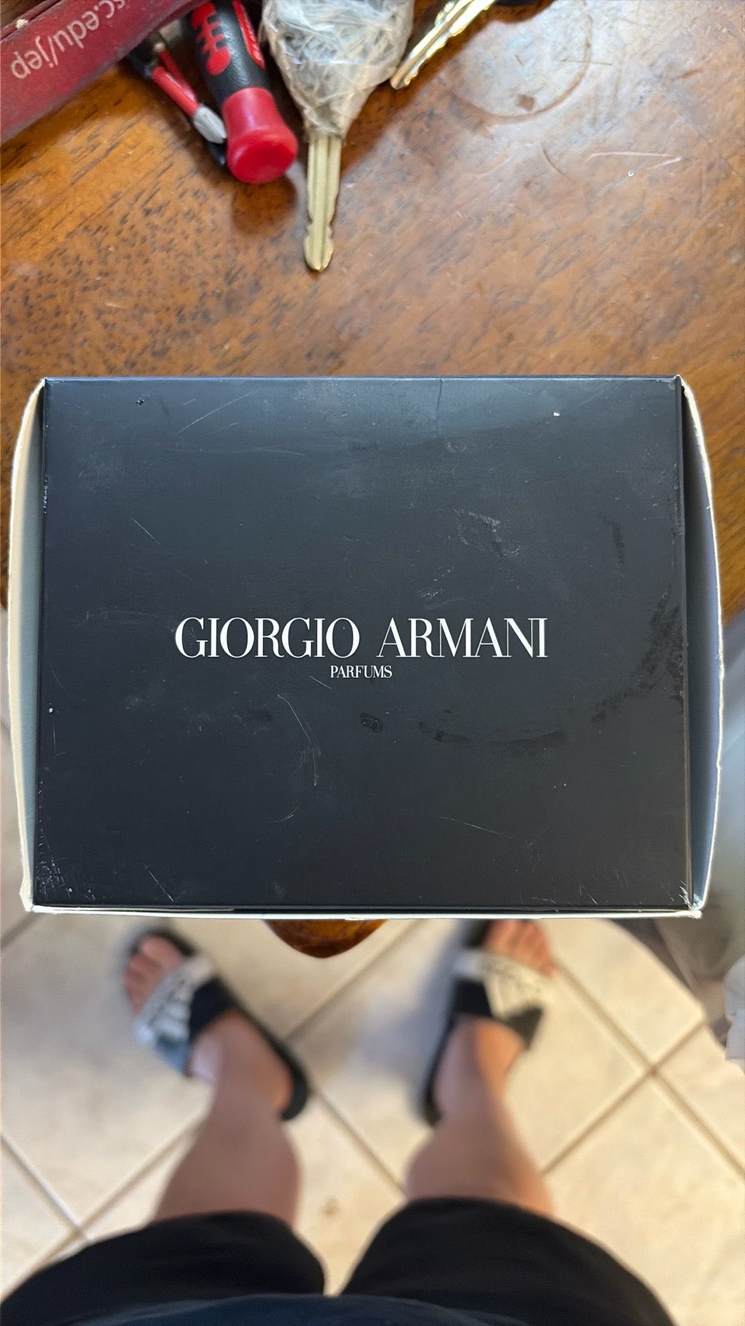Giorgio Armani clutch bag
