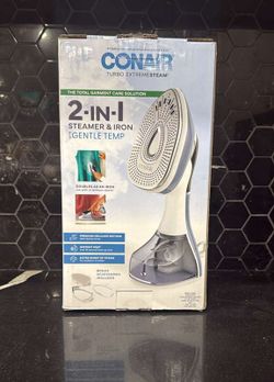Conair 2-1 steamer and iron