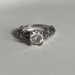 Simulated Diamond Wedding And Engagement Rings