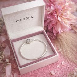 Authentic Pandora Sterling Silver Bracelet