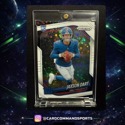 2025 PANINI PRIZM JAXSON DART WHITE DISCO ROOKIE CARD SP