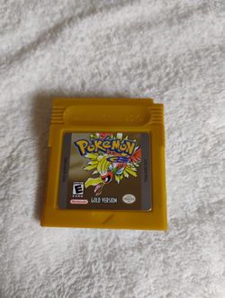 Pokemon Gold Edition Game Boy Nintendo Gameboy Video Game