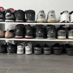 White Shoe Rack that fits 12 shoes