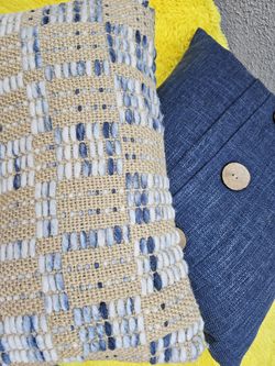 Pier 1 Blue Decor Pillows