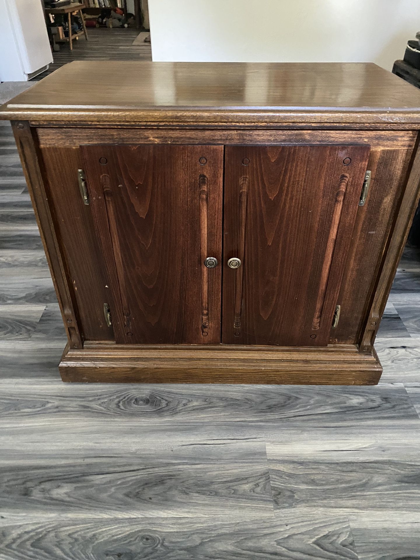 Solid Wood Nightstand / End Table
