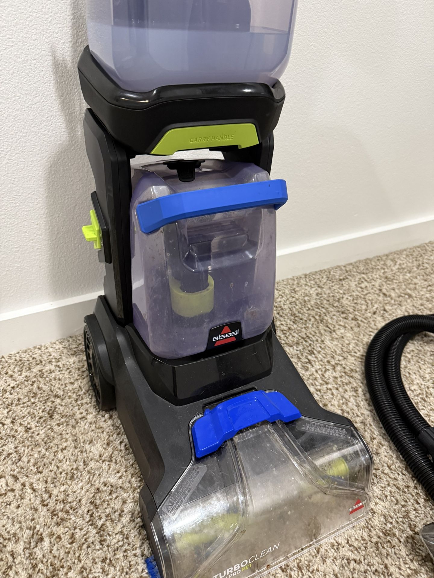 BISSELL TurboClean DualPro Pet Carpet Cleaner – Model 3072