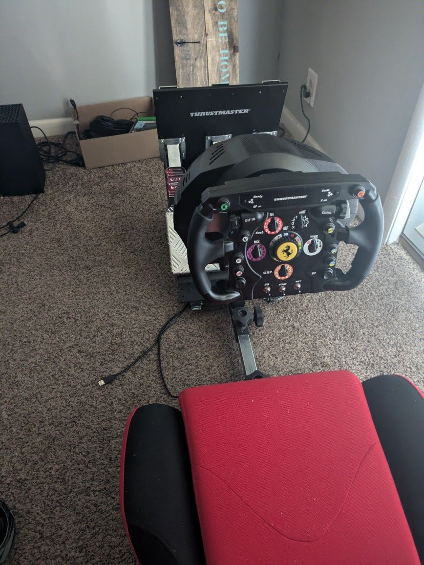 Thrustmaster T300RS/Next Level Racing F-GT Rig
