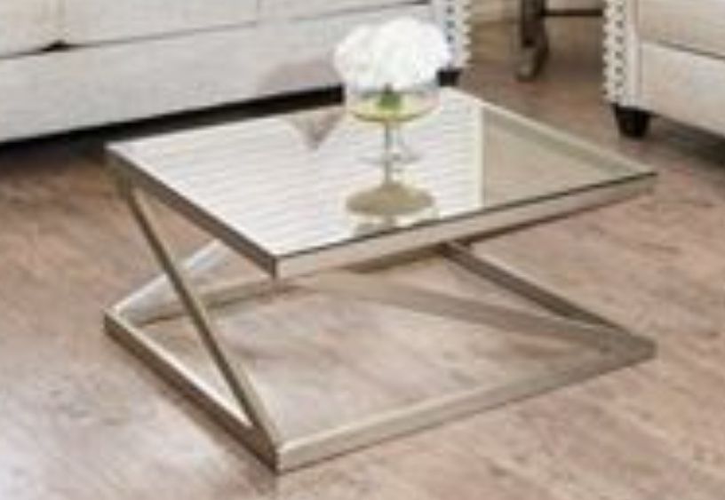 3 Piece Glass Coffee Table Set