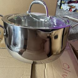 olla de 4.5qt acero inoxidable