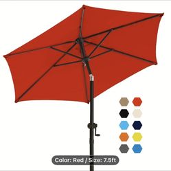 Patio Umbrella No Base Heavy Duty