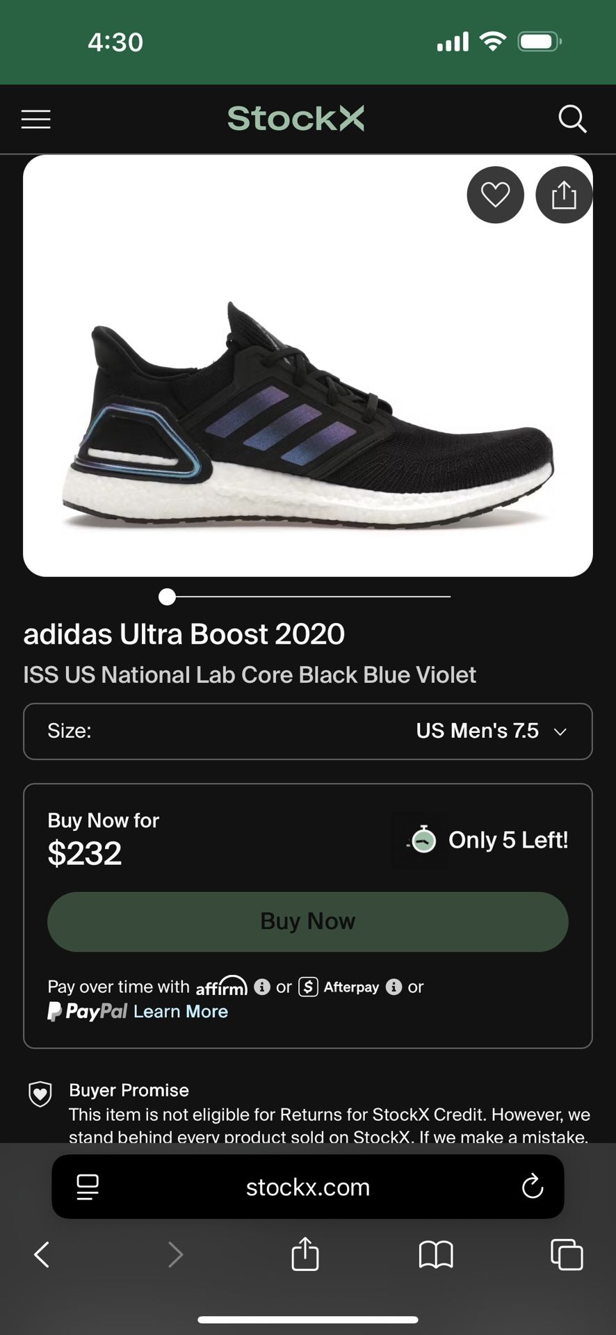 Yeezy & Ultra boost Size 10.5 Like New Shoes