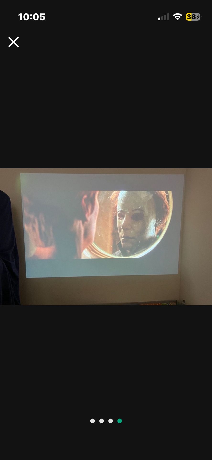 Projector Connect To Gaming Consoles, Backyard bbq, ufc fights, sports events, Garage movie nights