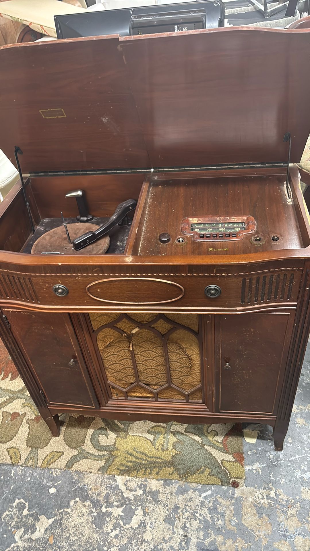 Radio Cabinet Antique