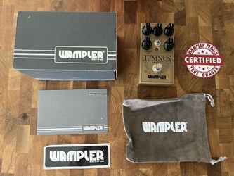 Wampler Tumnus Deluxe Klon Type Overdrive Guitar Pedal Effects Unit 
