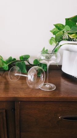 Vintage Coupe Glasses