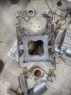 Valve Covers Chrome intake manifold