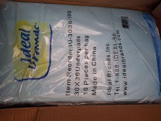 Ideal brands underpads