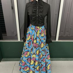 Long African Skirt
