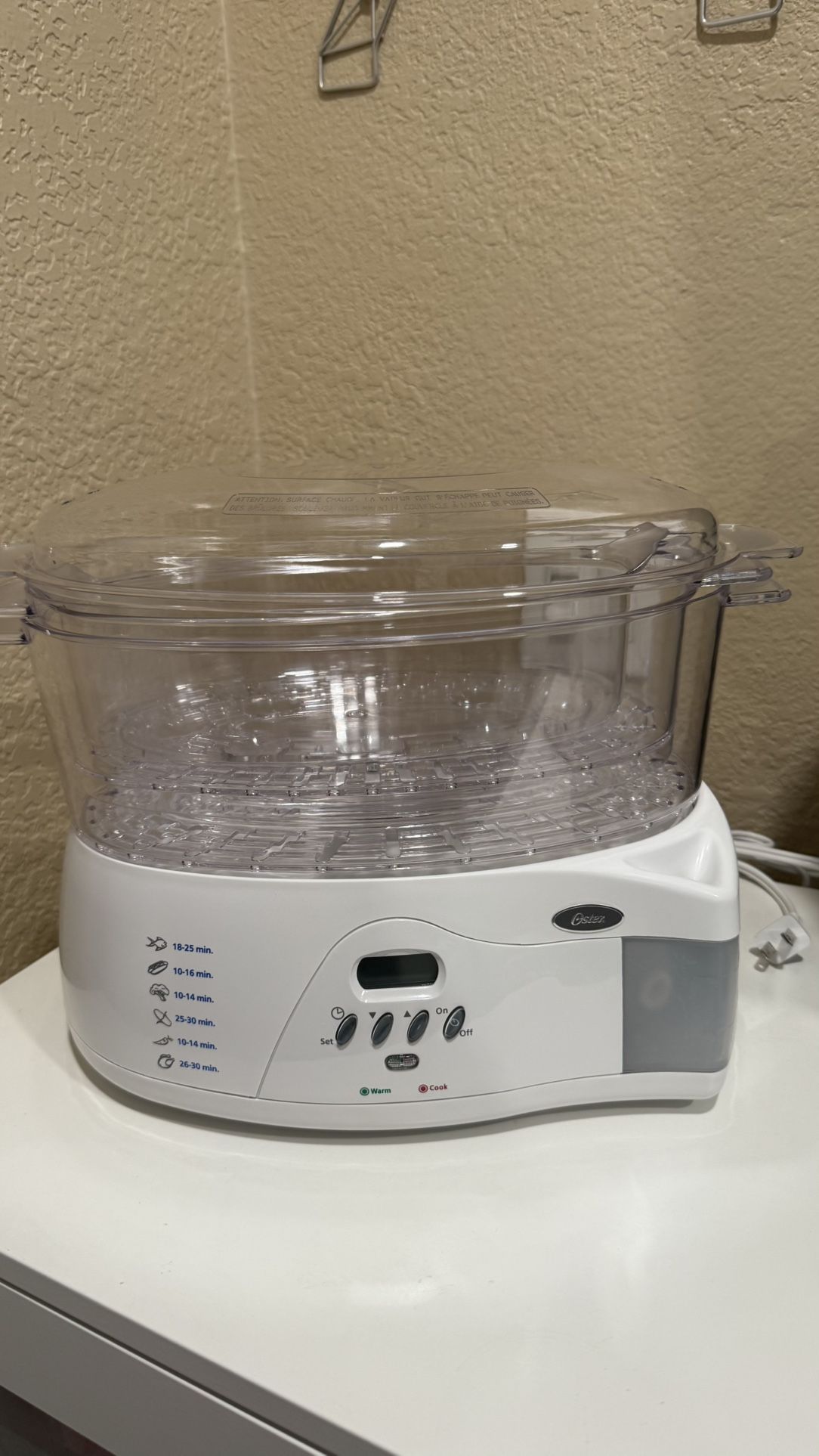 Oster. Food Steamer