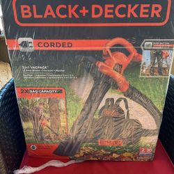 Black And Decker -3 In One Vac pack -