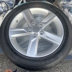 New Tire, New Refurbished Rim And New Value Stem