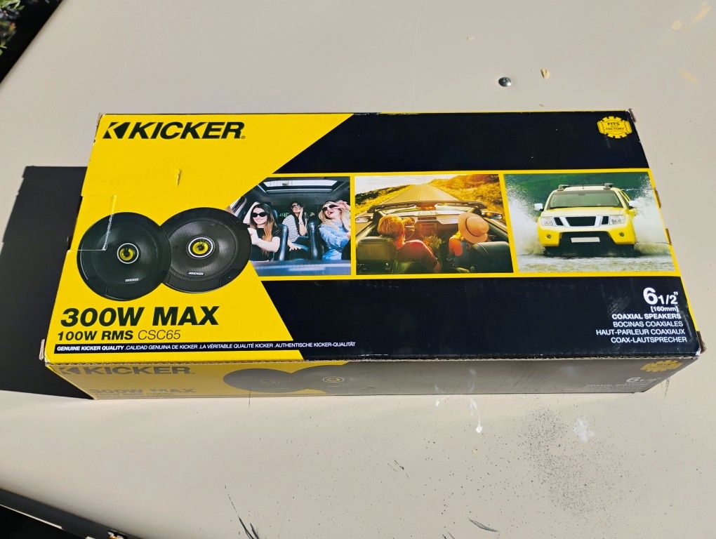 Kicker 6 ½ Inches Never Used Brand New