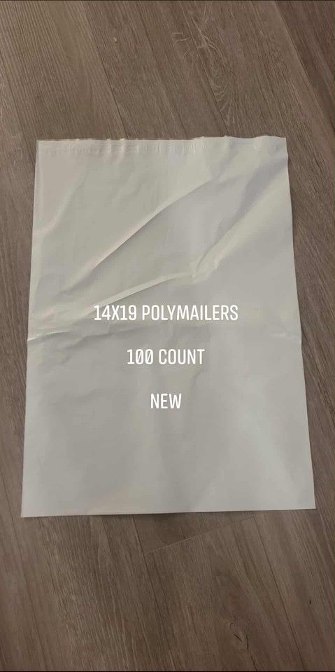 14 By 19 Polymailers 100 COUNT