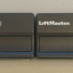 LiftMaster 371LM Garage Door Opener remotes, 2x