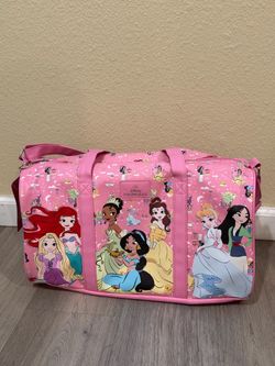 New Disney Princess Travel Duffle Bag
