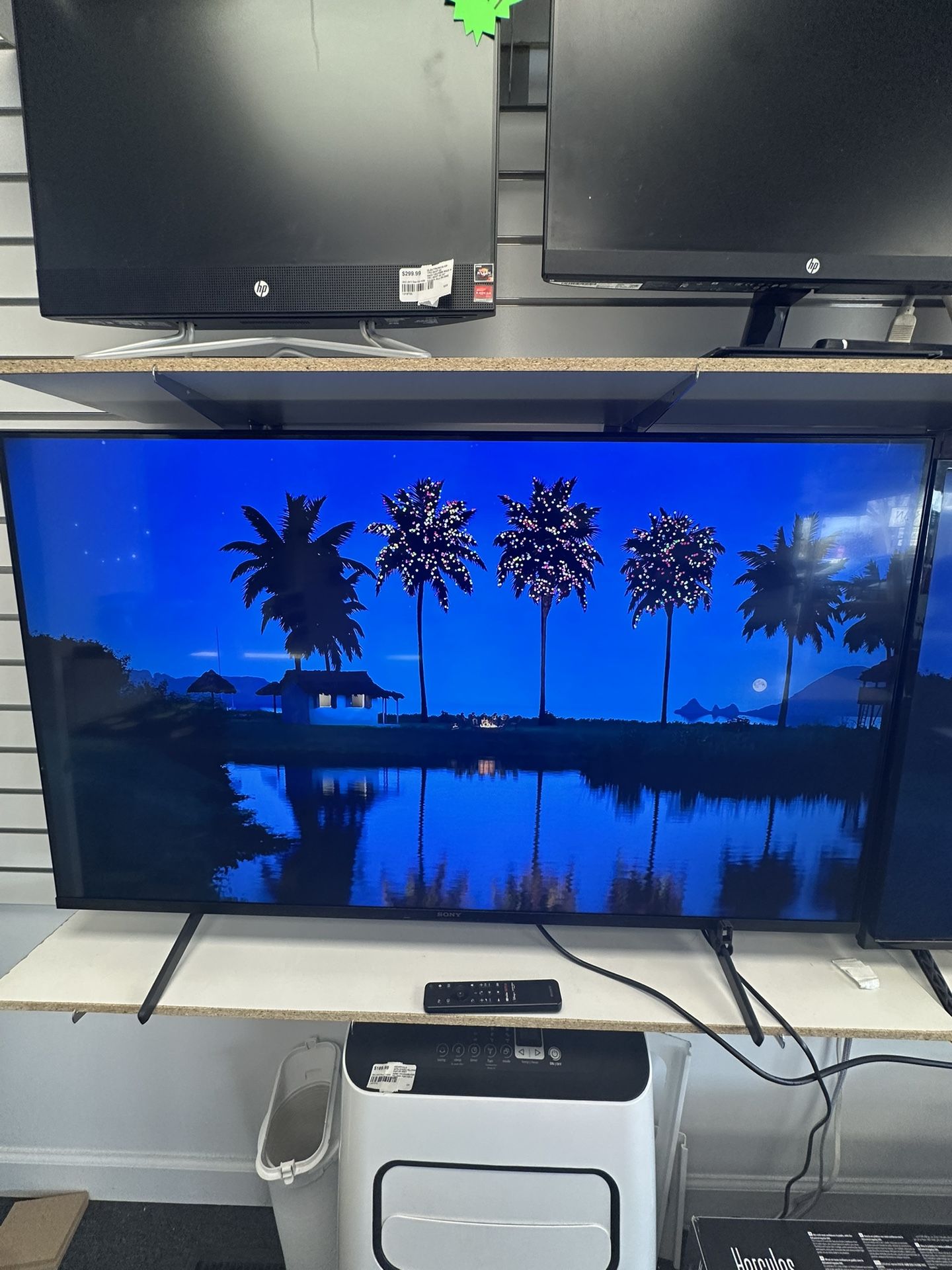 Sony LED 50” Smart Tv with Remote & Power Cable