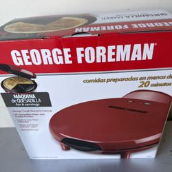George Foreman Quesadilla Maker