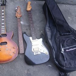 Electric Guitars & Case