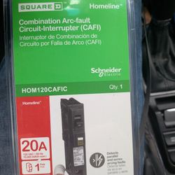 Square D 20a Arc-Fault Breaker 